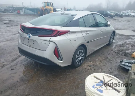 2020 Toyota Prius Prime Limited из США, поврежденный, VIN JTDKARFP9L3155521